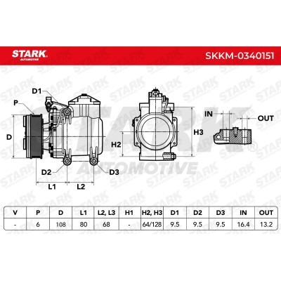 Compressor, Air Conditioning SKKM-0340151 - photo 7
