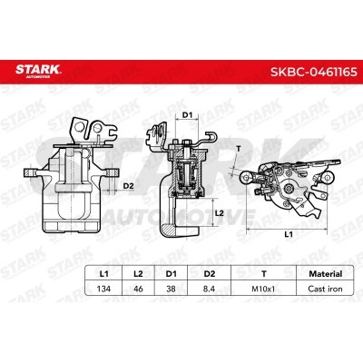 Brake Caliper Stark SKBC-0461165 SKBC-0461165 - photo 6