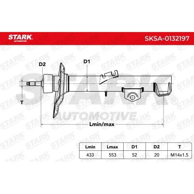 Shock Absorber Stark SKSA-0132197 SKSA-0132197 - photo 3