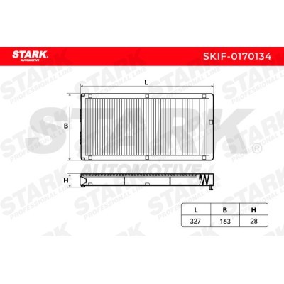 Cabin Air Filter Stark SKIF-0170134 SKIF-0170134 - photo 3