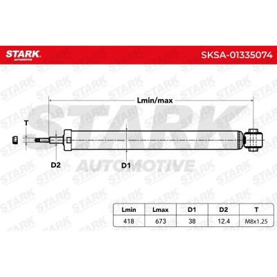 Shock Absorber Stark SKSA-01335074 SKSA-01335074 - photo 6