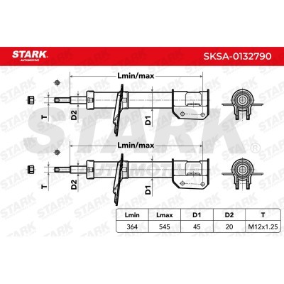 Shock Absorber Stark SKSA-0132790 SKSA-0132790 - photo 4