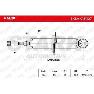 Shock Absorber Stark SKSA-0131107 SKSA-0131107 - photo 3