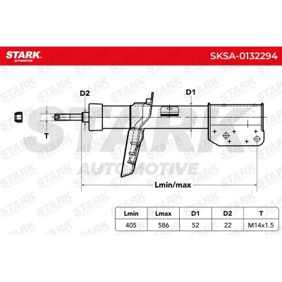 Shock Absorber Stark SKSA-0132294 SKSA-0132294 - photo 7