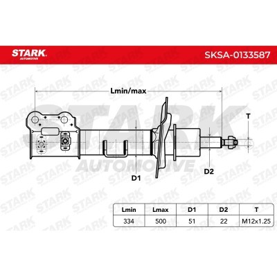 Shock Absorber Stark SKSA-0133587 SKSA-0133587 - photo 6
