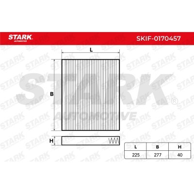 Cabin Air Filter Stark SKIF-0170457 SKIF-0170457 - photo 6