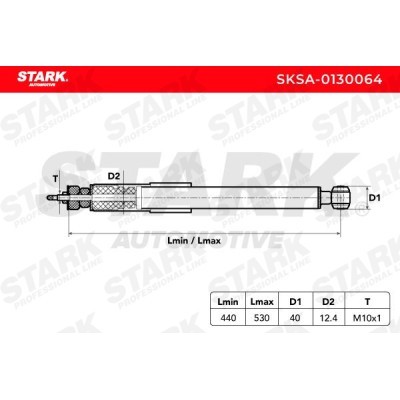Shock Absorber Stark SKSA-0130064 SKSA-0130064 - photo 3