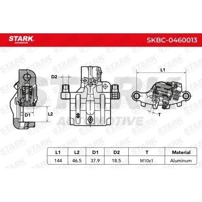Brake Caliper Stark SKBC-0460013 SKBC-0460013 - photo 4