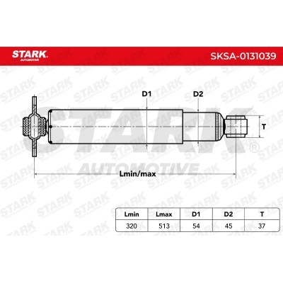 Shock Absorber Stark SKSA-0131039 SKSA-0131039 - photo 3