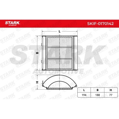 Cabin Air Filter Stark SKIF-0170142 SKIF-0170142 - photo 6
