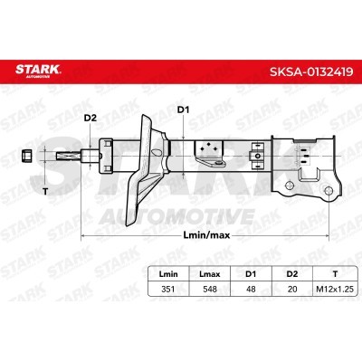 Shock Absorber Stark SKSA-0132419 SKSA-0132419 - photo 3