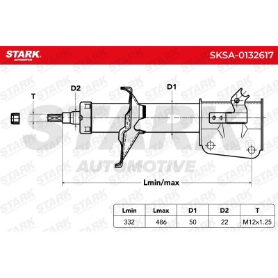 Shock Absorber Stark SKSA-0132617 SKSA-0132617 - photo 4
