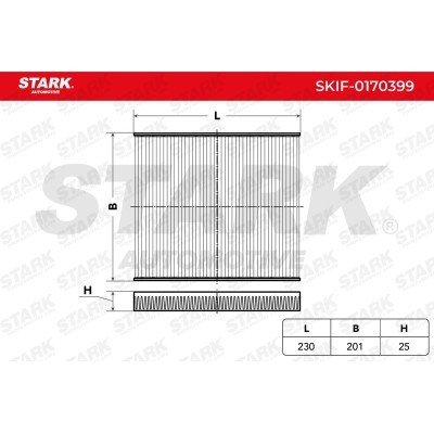 Cabin Air Filter Stark SKIF-0170399 SKIF-0170399 - photo 3