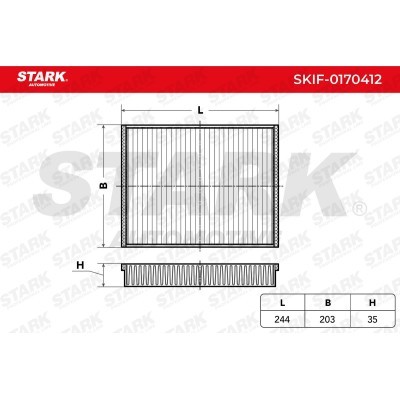 Cabin Air Filter Stark SKIF-0170412 SKIF-0170412 - photo 4