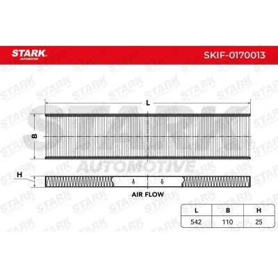 Cabin Air Filter Stark SKIF-0170013 SKIF-0170013 - photo 2