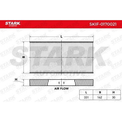 Cabin Air Filter Stark SKIF-0170021 SKIF-0170021 - photo 3