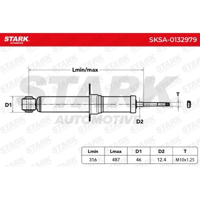 Shock Absorber Stark SKSA-0132979 SKSA-0132979 - photo 6