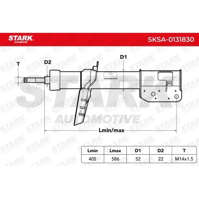 Shock Absorber Stark SKSA-0131830 SKSA-0131830 - photo 7