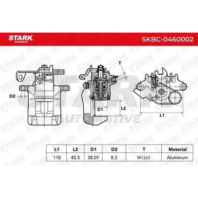 Brake Caliper Stark SKBC-0460002 SKBC-0460002 - photo 7