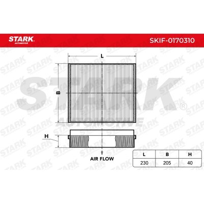 Cabin Air Filter Stark SKIF-0170310 SKIF-0170310 - photo 5