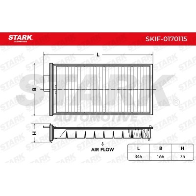 Cabin Air Filter Stark SKIF-0170115 SKIF-0170115 - photo 2