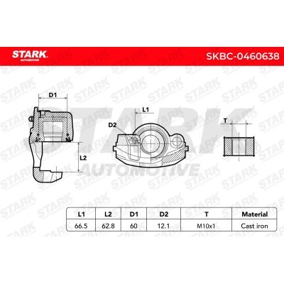 Brake Caliper Stark SKBC-0460638 SKBC-0460638 - photo 6