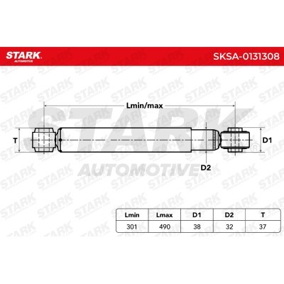 Shock Absorber Stark SKSA-0131308 SKSA-0131308 - photo 5