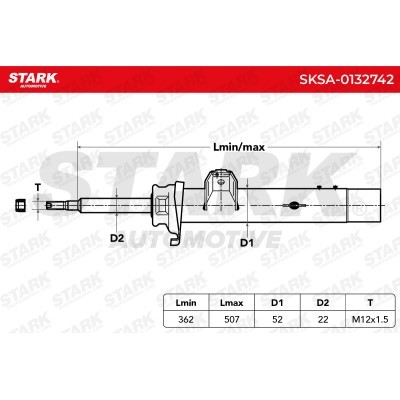 Shock Absorber Stark SKSA-0132742 SKSA-0132742 - photo 6