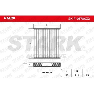 Cabin Air Filter Stark SKIF-0170032 SKIF-0170032 - photo 2