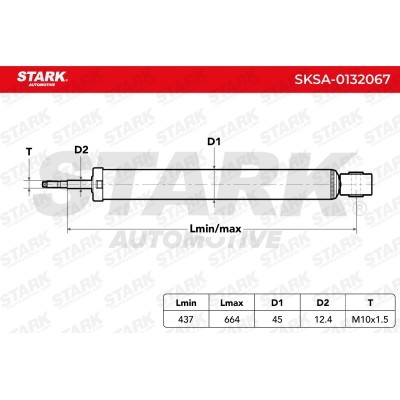 Shock Absorber Stark SKSA-0132067 SKSA-0132067 - photo 3