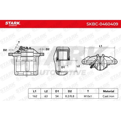Brake Caliper Stark SKBC-0460409 SKBC-0460409 - photo 8