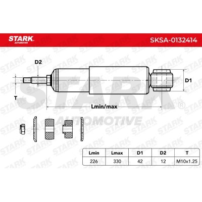 Shock Absorber Stark SKSA-0132414 SKSA-0132414 - photo 4