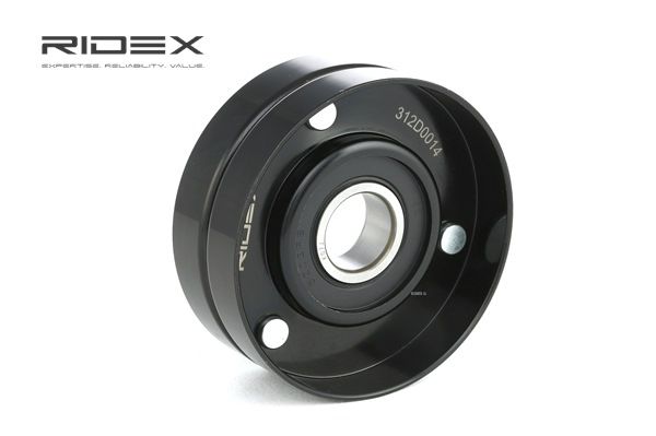 V-Ribbed Belt Deflection Guide Pulley RIDEX 312D0014 312D0014 - photo 1