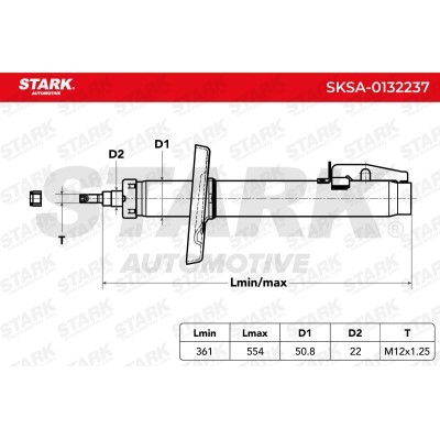Shock Absorber Stark SKSA-0132237 SKSA-0132237 - photo 3
