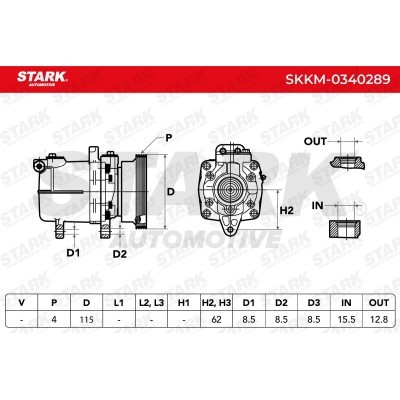 Compressor, Air Conditioning SKKM-0340289 - photo 7