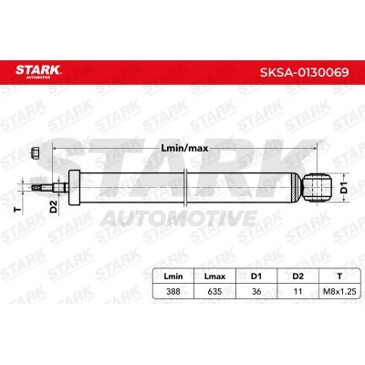 Shock Absorber Stark SKSA-0130069 SKSA-0130069 - photo 4