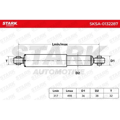 Shock Absorber Stark SKSA-0132287 SKSA-0132287 - photo 3