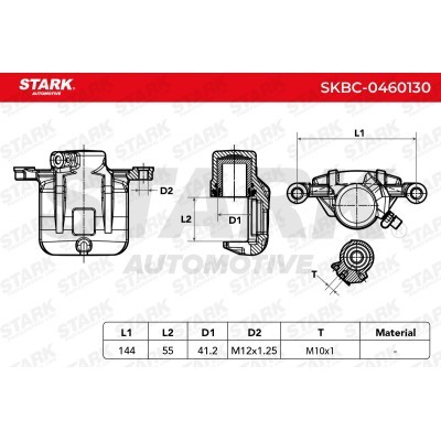 Brake Caliper Stark SKBC-0460130 SKBC-0460130 - photo 7