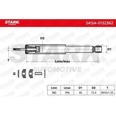 Shock Absorber Stark SKSA-0132362 SKSA-0132362 - photo 6