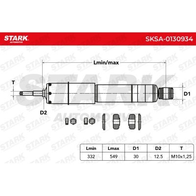 Shock Absorber Stark SKSA-0130934 SKSA-0130934 - photo 3