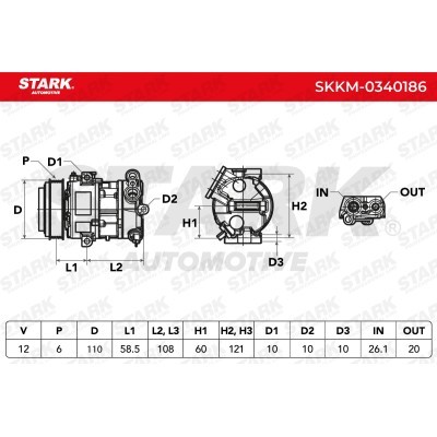 Compressor, Air Conditioning SKKM-0340186 - photo 9