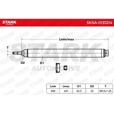 Shock Absorber Stark SKSA-0131214 SKSA-0131214 - photo 3