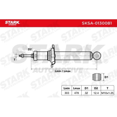Shock Absorber Stark SKSA-0130081 SKSA-0130081 - photo 3