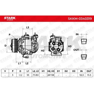 Compressor, Air Conditioning SKKM-0340319 - photo 7