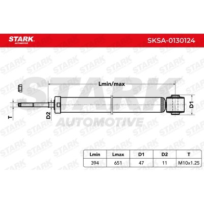 Shock Absorber Stark SKSA-0130124 SKSA-0130124 - photo 3