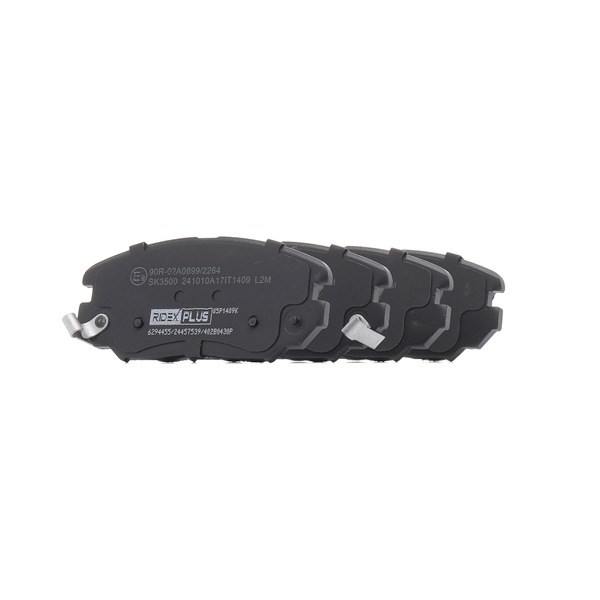 Brake Pads Set RIDEX 402B0430P 402B0430P - photo 1