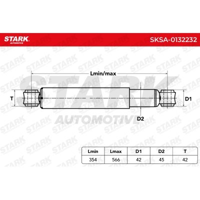 Shock Absorber Stark SKSA-0132232 SKSA-0132232 - photo 3