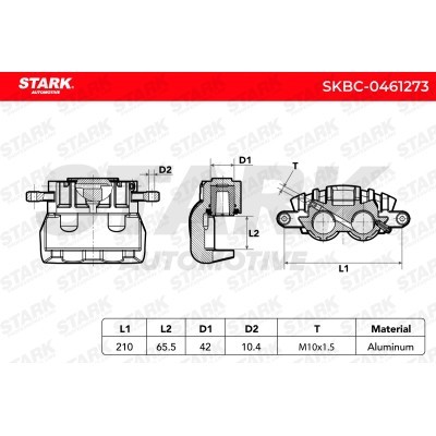 Brake Caliper Stark SKBC-0461273 SKBC-0461273 - photo 6