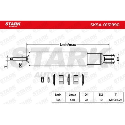 Shock Absorber Stark SKSA-0131990 SKSA-0131990 - photo 6