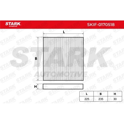 Cabin Air Filter Stark SKIF-0170518 SKIF-0170518 - photo 6